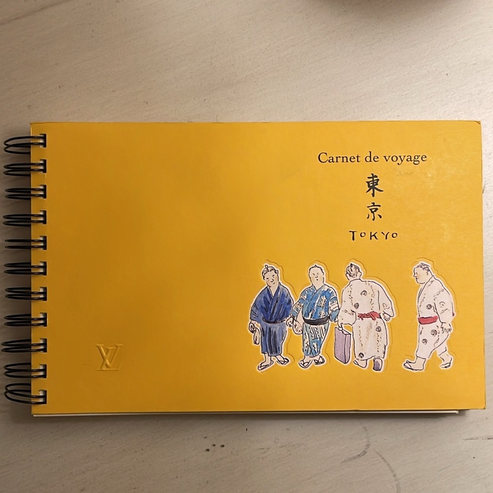 LOUIS VUITTON - TOKYO - CARNET DE VOYAGE SKETCHBOOK